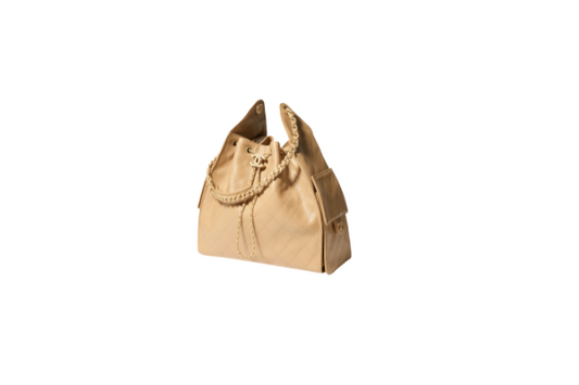 Chanel Handbag 25 Chai Small Grained Calf Skin & Gold Tone