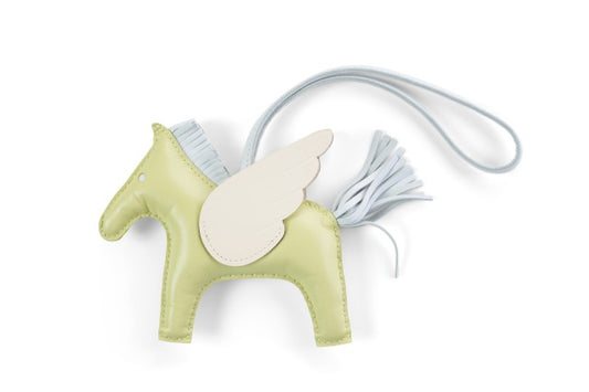 Janue Bougeon, Bleu Brume, Nata Pegasus Horse Rodeo Сумка-подвеска Milo Lambskin