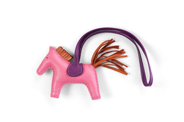 Hermes Horse Rodeo Charm Pink