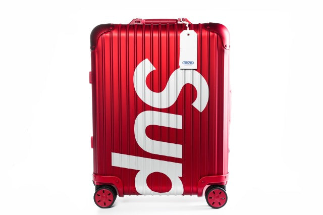 Supreme x RIMOWA Topas Multiwheel 45LRed grandprestige