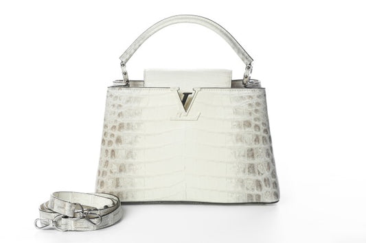Louis Vuitton Himalaya Capucines White Matte