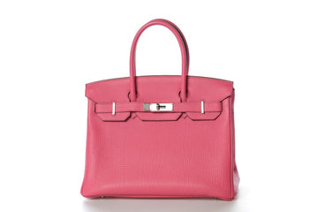 Hermes Birkin 30 Togo Rose Lip Stick