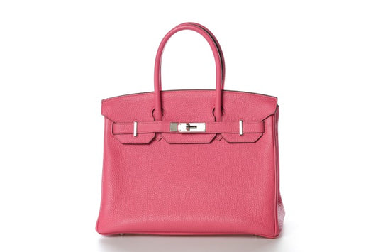 Hermes Birkin 30 Togo Rose Lip Stick