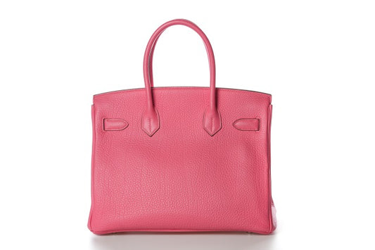 Hermes Birkin 30 Togo Rose Lip Stick