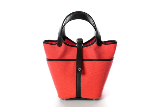 Hermes Picotin Lock MM Cargo Rose Mexico B Stamp