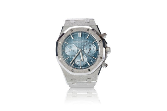Audemars Piguet Royal OAK Frosted Blue 26240BCGG.1324BC.02 Brand new