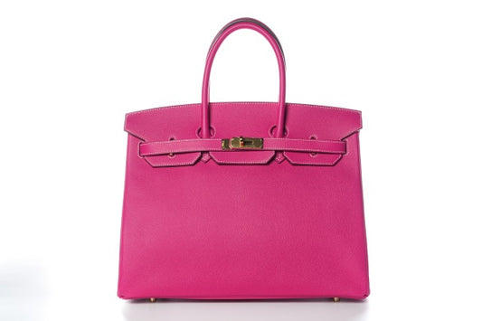 Birkin 35 Epsom Rose Tyrien