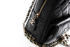Chanel Lamb Quilted CC Mini Classic Backpack Black Gold Hardware