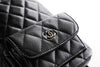 Chanel Lamb Quilted CC Mini Classic Backpack Black Gold Hardware