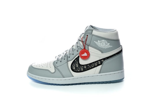 Баскетбольные кроссовки Air Jordan 1 Retro High 'Dior' унисекс для тренировок