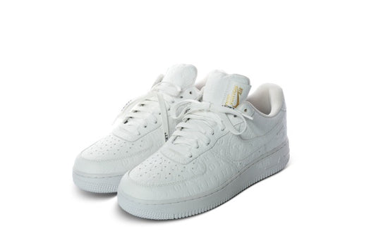 Louis Vuitton x Nike Air Force White Leather By Virgil Abloh White Low Top Sneaker