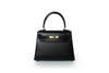 Hermes Mini Kelly Box Calf Black
