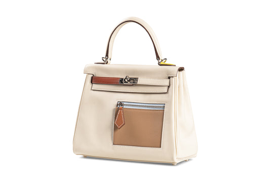Hermès Limited Edition Kelly Colormatic 25 Swift Nata