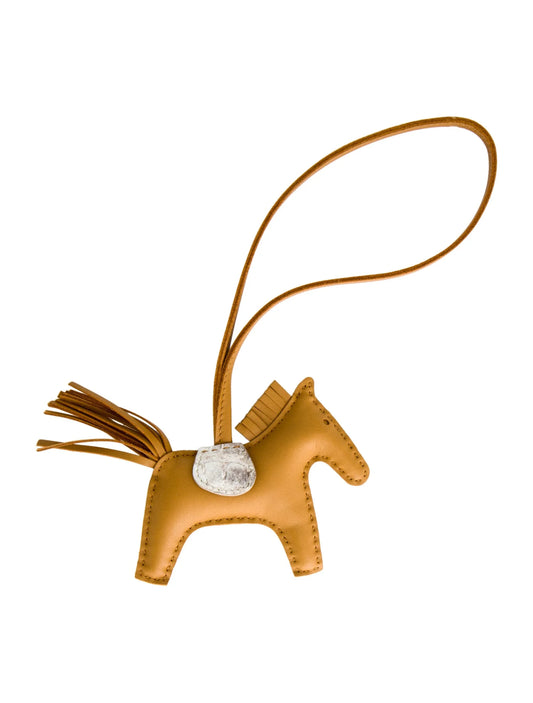 Hermes Rodeo Charm Himalaya Sesami