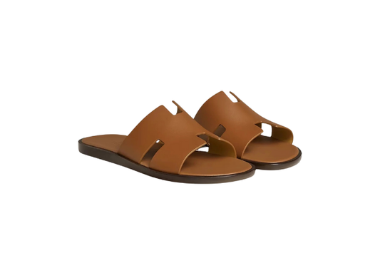 Hermes Izmir Sandals Moca For Men 42/27cm
