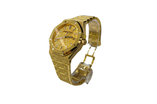 Audemars Piguet Royal Oak Frosted Yellow Gold Selfwinding 77450BA.GG.1361BA.01