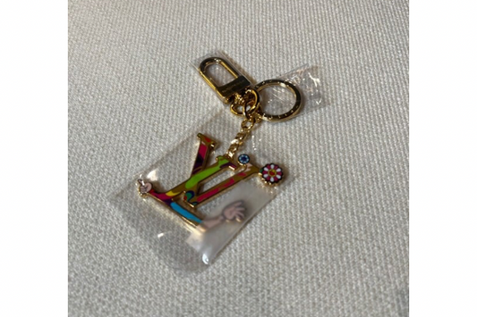 Louis Vuitton x Takashi Murakami Iconic Superflat Key Holder