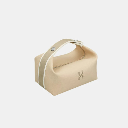 Hermes Brid a Black PM Canvas Natural