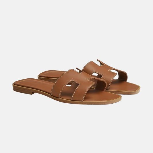 Oran Sandal Box Calfskin 38size