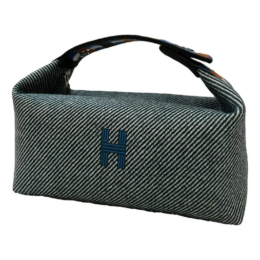 Hermes Bride a Black PM Canvas blue