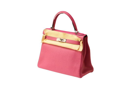 Hermes Kelly 28 Togo Rose Shocking