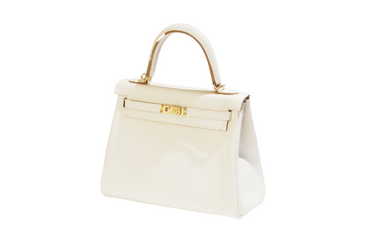 Hermes Kelly 25 Swift Gris Pale W stamp