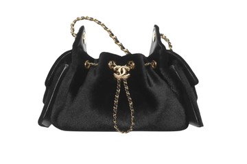 Chanel Handbag25 Black Mini Lambskin &  Gold Tone