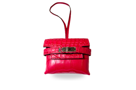 Kelly Festival charm alligator Missisippi Pink
