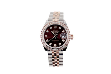 Rolex Datejust 279381RBR 10 Point Diamond Choco Jubilee Brand New