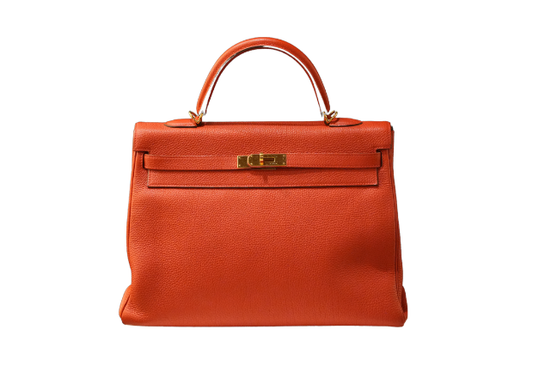 Hermes Kelly 35 Togo Rouge De Coure