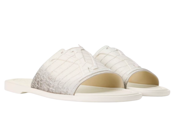 Louis Vuitton Portofino Mule Sahara Crocodile
