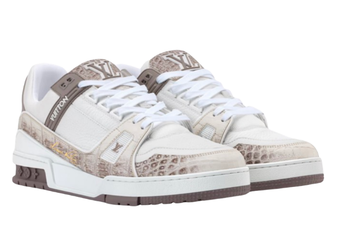 Louis Vuitton Trainer Sneaker Sahara Crocodile