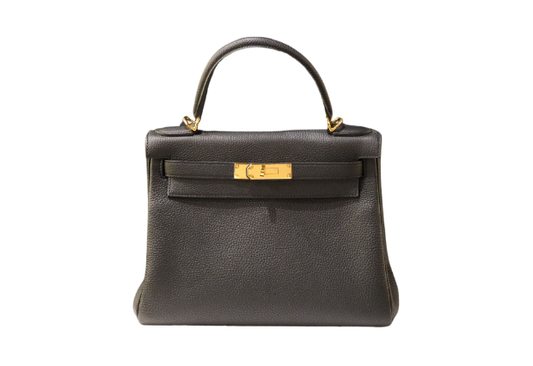 Hermes Kelly 28 Togo Black