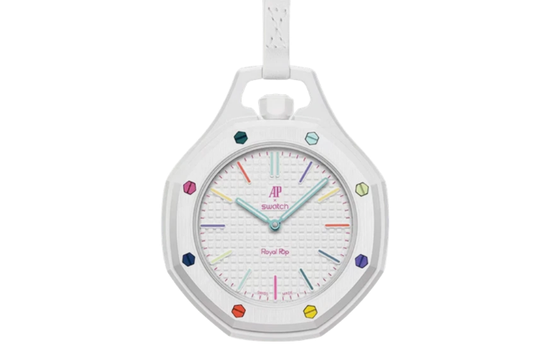Swatch×Audemars Piguet Royal Pop Huit Blanc