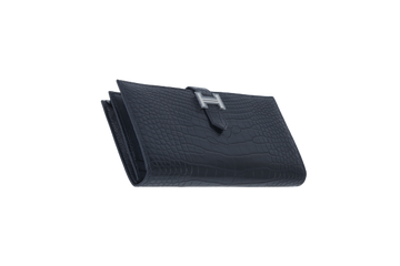 Hermes Bearn Soufflet Aligator Matte Alligator
