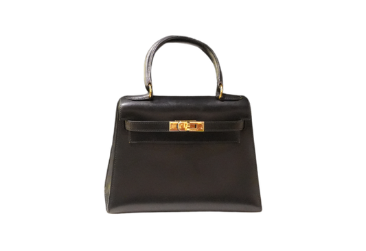 Hermes Mini Kelly 20 Swift Black