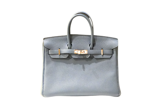 Hermes Birkin 25 Togo Azule Blue