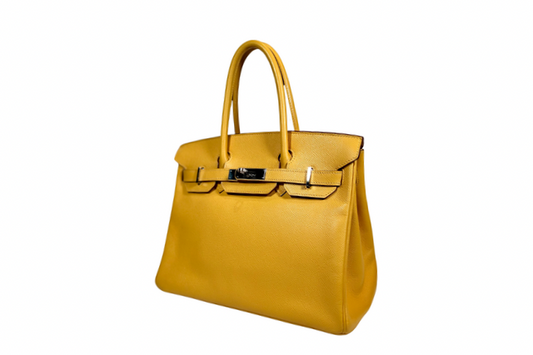 Hermes Birkin 30 Epsom Jaune d'or