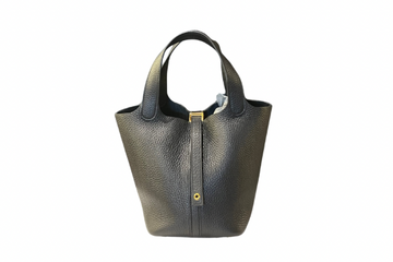 Hermes Picotin PM Togo Black