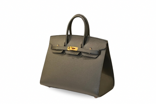 Hermes Birkin 25 Epsom Sellier Black