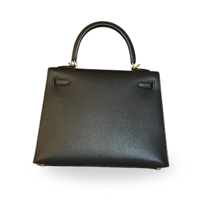 Hermes kelly 25 Sellier Epsom Black