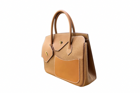 Hermes Birkin en Desordre 30 SWIFT / TOGO Gold B stamp