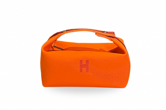 Hermes Bride-a-Brac PM Canvas Orange