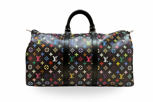Louis Vuitton x Takashi Murakami Keepall Bandouliere 50