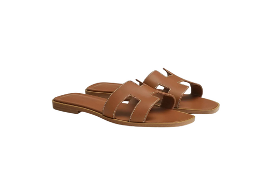 Oran Sandal Box Calfskin 38size