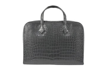 Hermes Victoria Light Porosus Black