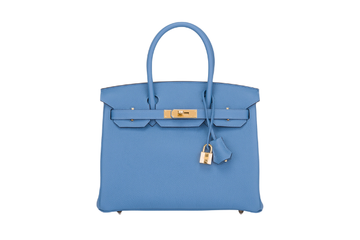 Hemes Birkin25 Togo Blue Azule