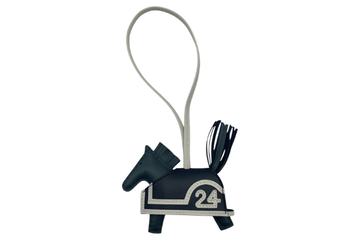 Hermes Rodeo Charm Craie