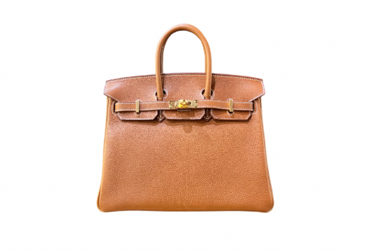 Hermes Birkin 25 Barenia calfskin Gold W 2024