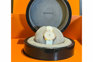 Hermes Arceau H Deco 34MM Diamond-set Rose Gold AR.A7A.122